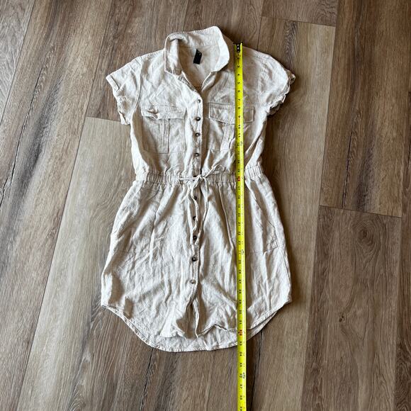 THREAD & SUPPLY Women's Short Sleeves Shirt Dress - Picture 3 of 7